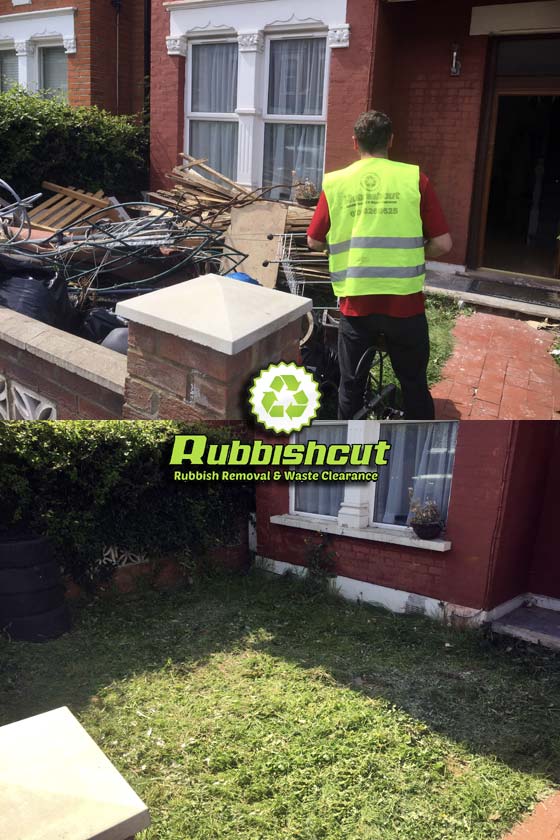 before after house clearance service london rubbishcut