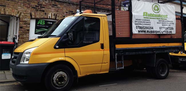 office clearance rubbish removal van london rubbishcut