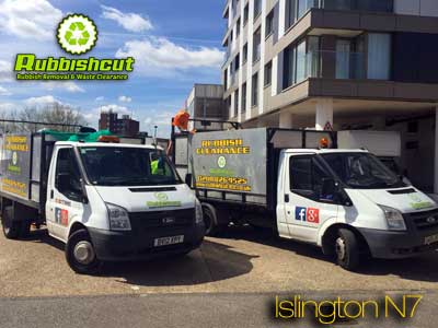 rubbish removal islington n7 same day waste clearance